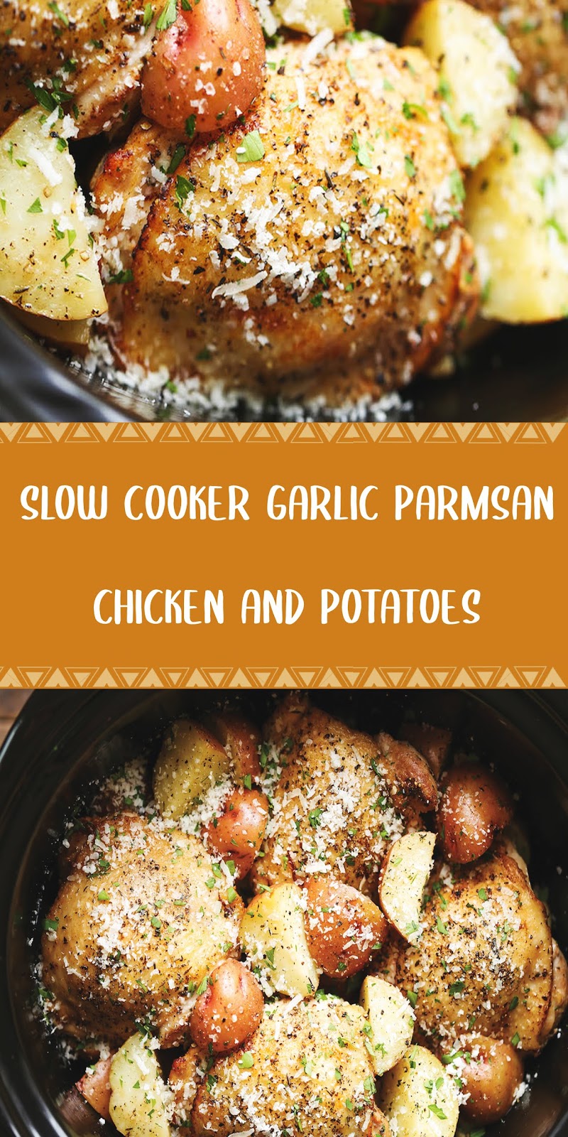 SLOW COOKER GARLIC PARMESAN CHICKEN AND POTATOES Jolly Lotus