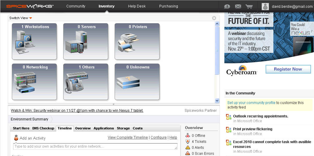 ITIL Herramientas para inventario y control de incidentes Helpdesk open