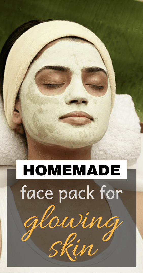 Homemade Face Pack For Glowing Skin IoT Records