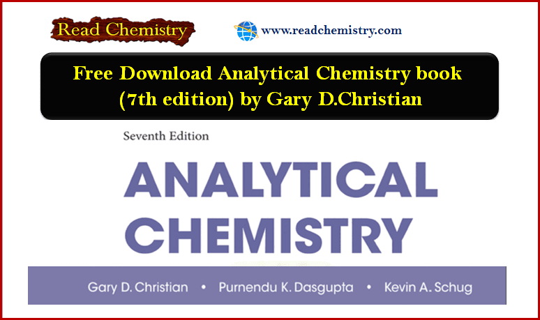 Analytical Chemistry book by Gary D.Christian - Free Download 