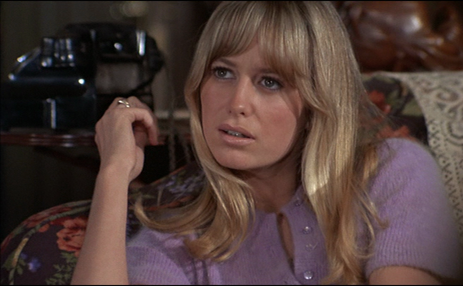 Stiff Upper Lips, Part 17 : Peeping Tom - Susan George gets a scare in FRIG...