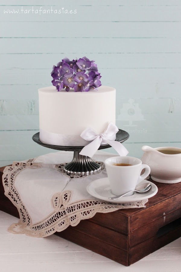 Cómo hacer Hortensias de azúcar