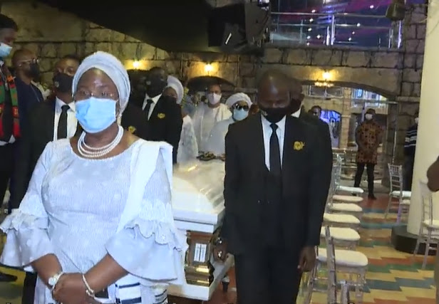 Check out the First photos from the funeral service of late Prophet T.B Joshua