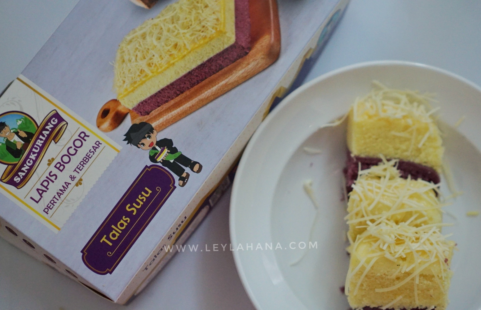 Lapis Talas Susu, Varian Baru Lapis Bogor Sangkuriang Leyla Hana