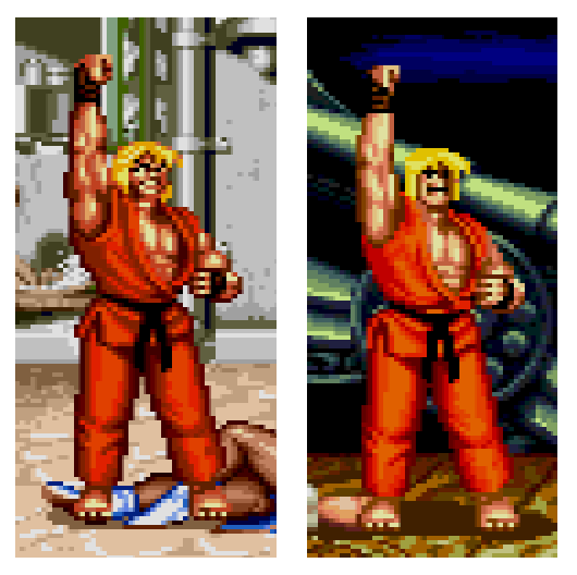 Watch classic Street Fighter win poses done by someone's dad | VG247