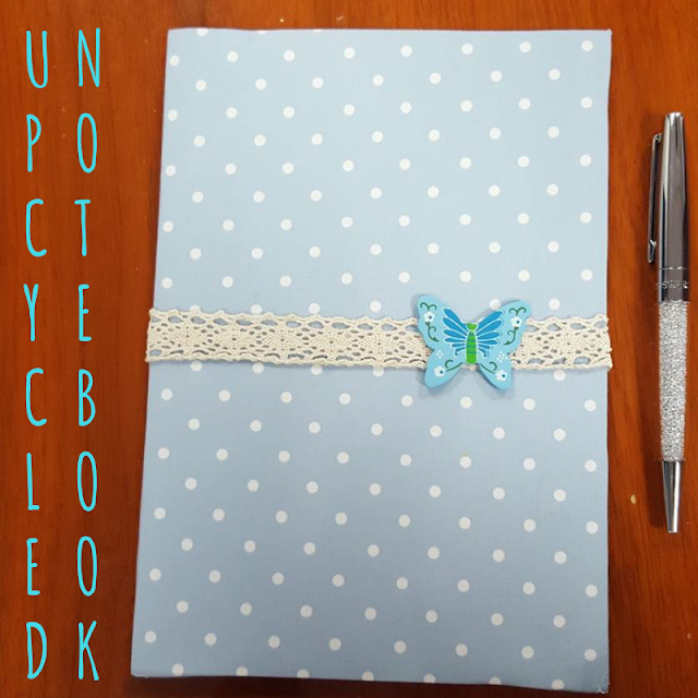 Upcycled notebook Upcycled notebook
