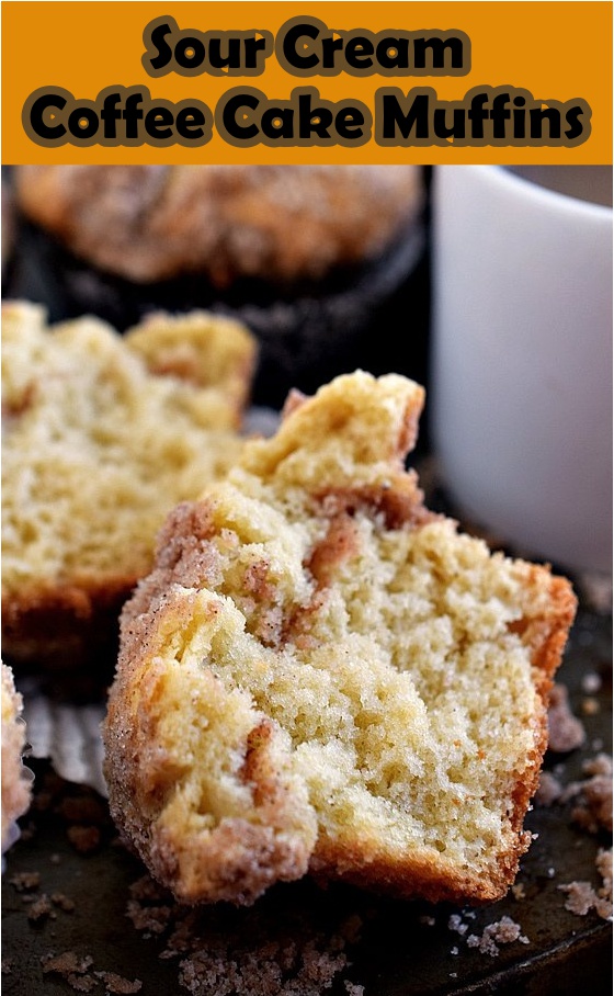 Sour Cream Coffee Cake Muffins Cook, Taste, Eat