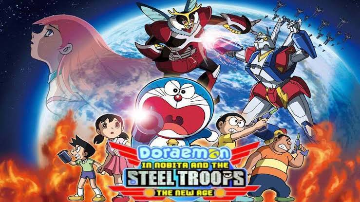 Doraemon in Nobita and the Steel Troops Movie Telugu Download FHD
