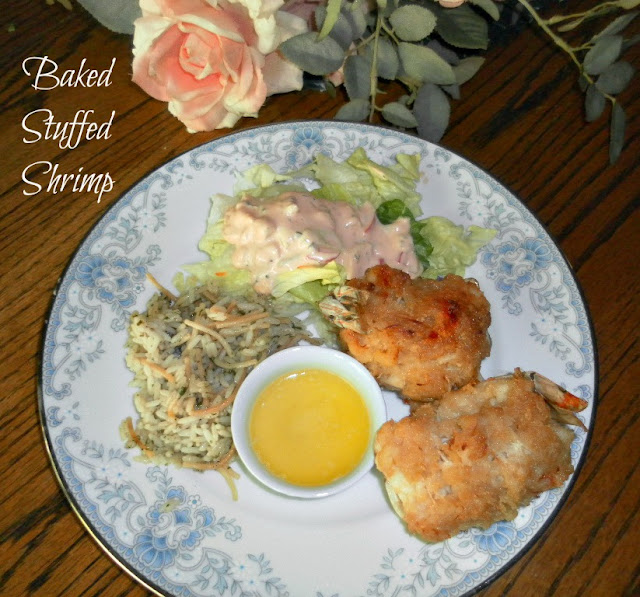 Baked Stuffed Shrimp