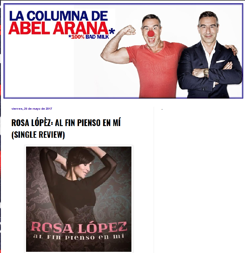 Miles De Estrellas Fans De Rosa López Interesante Crítica Alabando El Single De Rosa López