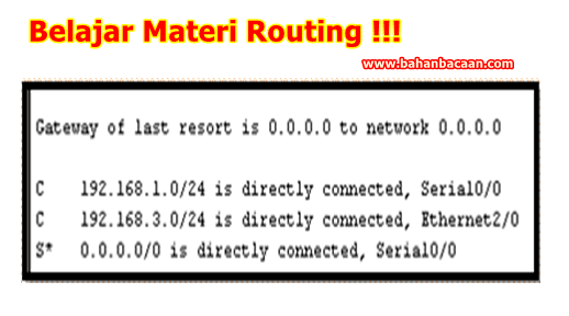 Pengertian Routing (Static dan Dynamic) Beserta Jenis-Jenis Routing ...