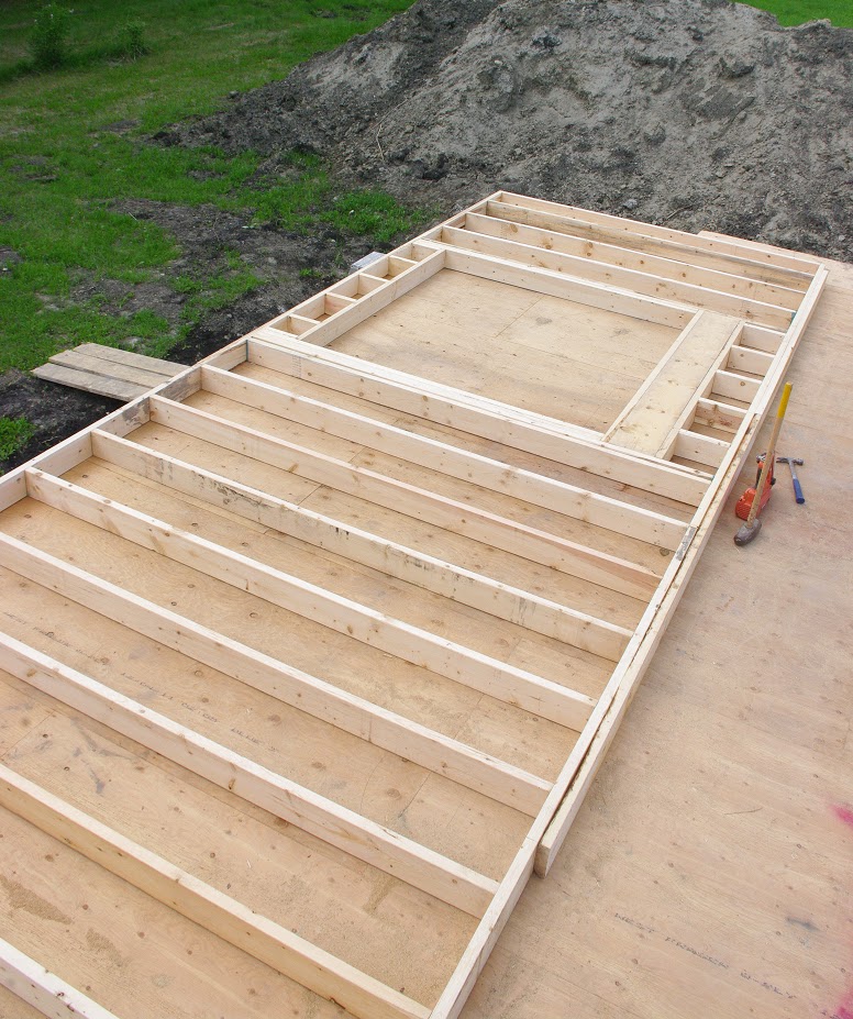 Thousand Square Feet Day 18 Framing Continues