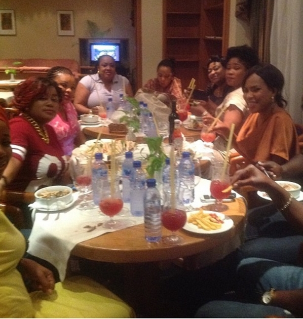 fathia balogun's 45th birthday party