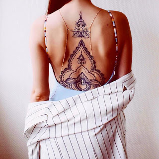 back tattoo for girls