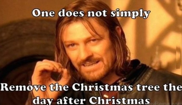 Christmas is a time when kids tell Santa what they want and adults pay