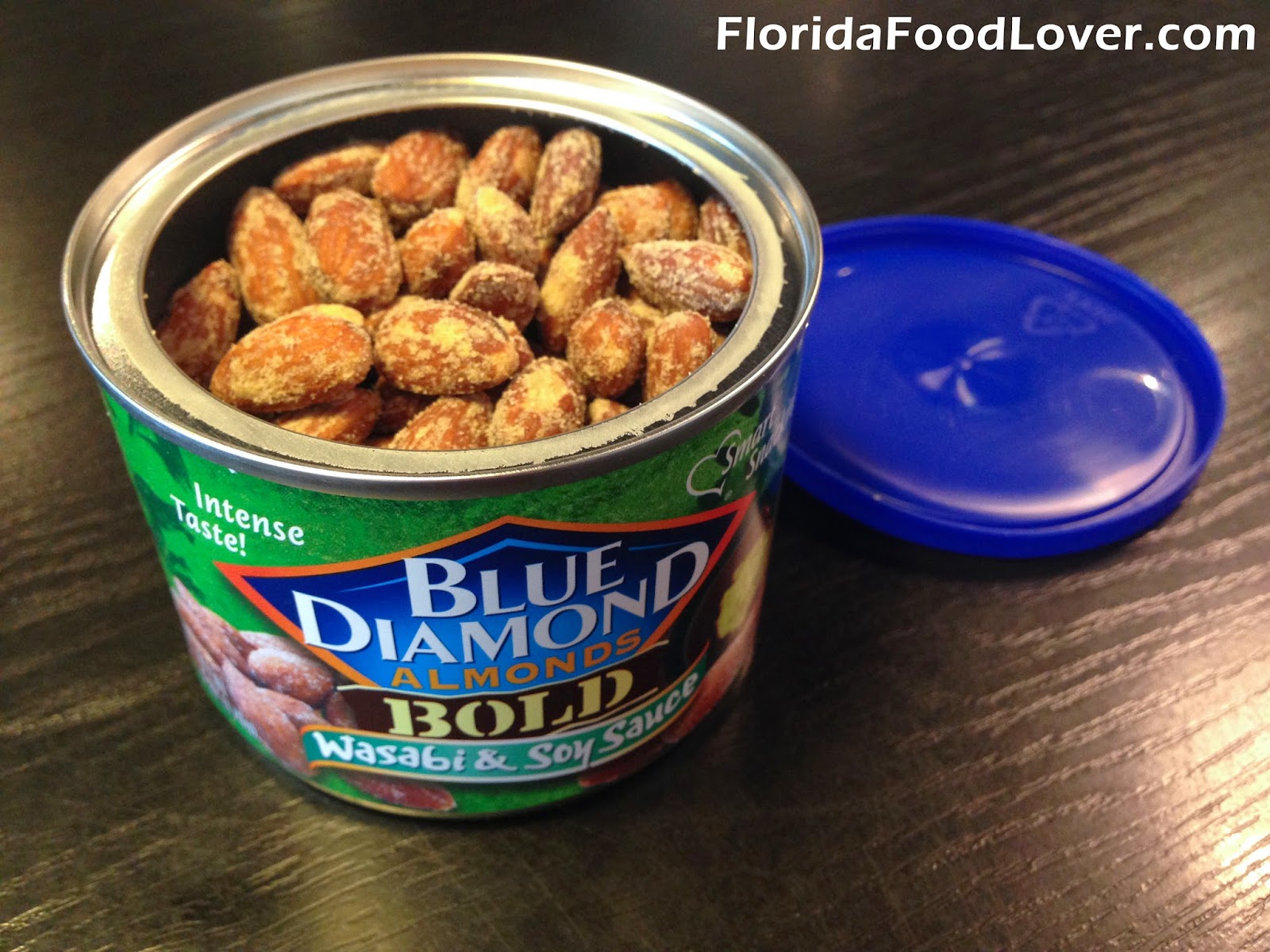 Florida Food Lover Blue Diamond Wasabi & Soy Sauce and Honey Roasted