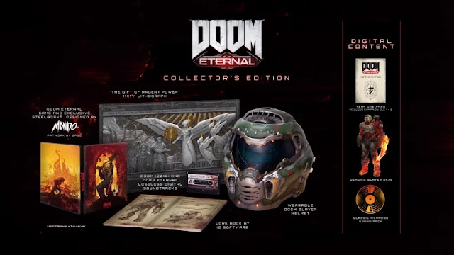 رسميا تحديد تاريخ إطلاق لعبة Doom Eternal و الكشف عن نسخة المجمعين الرهيبة 