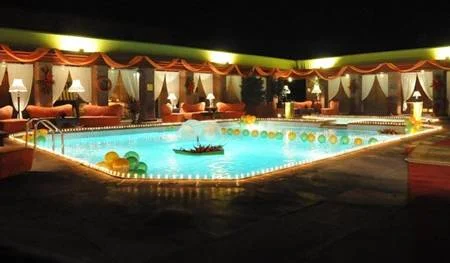 Swimming Pool in Serena Hotel Faisalabad Pakistan