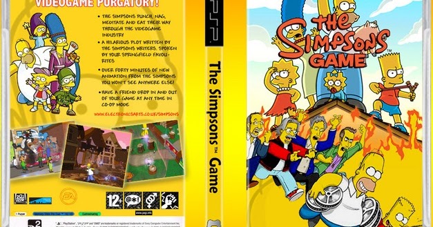 the simpsons game psp download