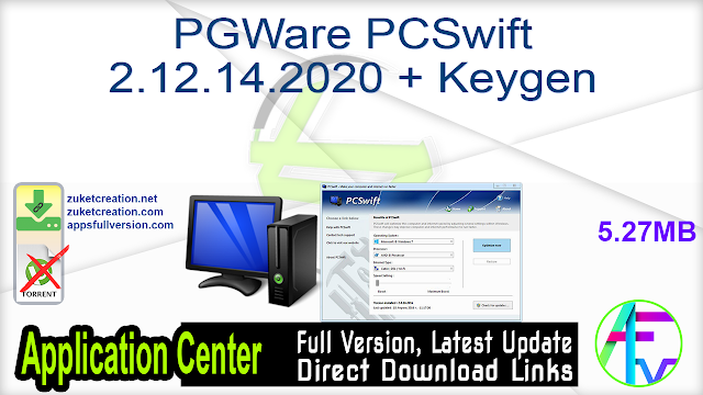 PGWare PCSwift 2.12.14.2020 + Keygen