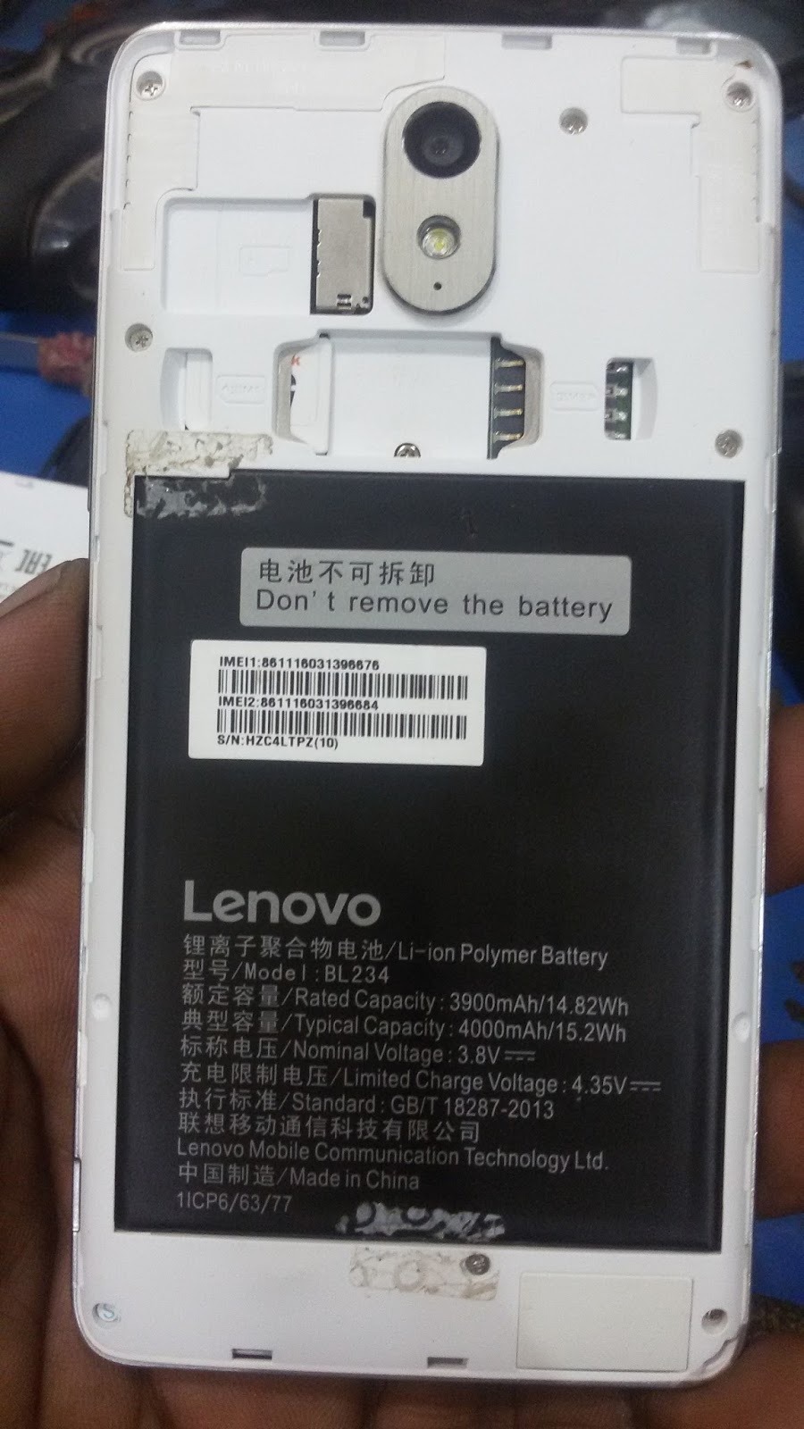 LENOVO P1ma40 FLASH FILE MT6735 100% TESTED - BEST FLASH FILE & STOCK ROM