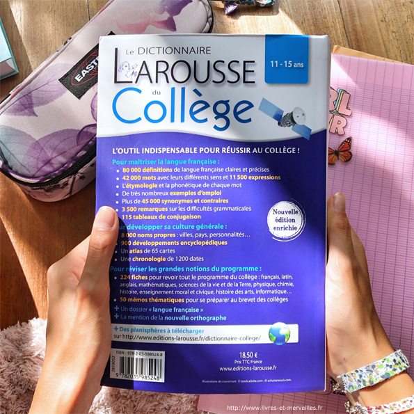 Le dictionnaire Larousse du collège