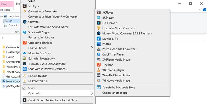 วิธีทำให้ VLC เป็นเครื่องเล่นสื่อเริ่มต้นใน Windows 10