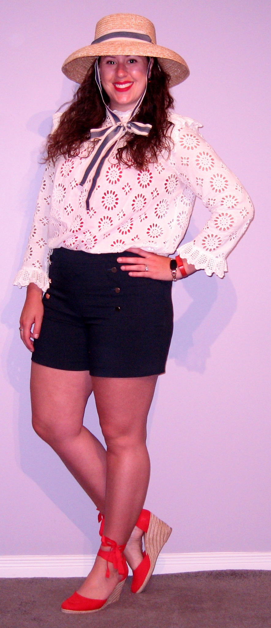 COUTURE DU JOUR by Mimi MAF Bonne fête du Canada!