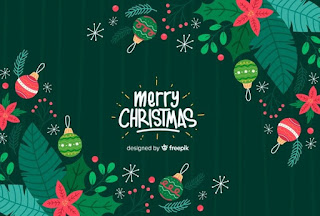 Christmas background vector