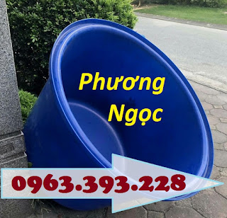 Thùng nhựa tròn dung tích lớn, thùng nhựa công nghiệp, thùng nhựa trồng cây Fd1596eed61631486807