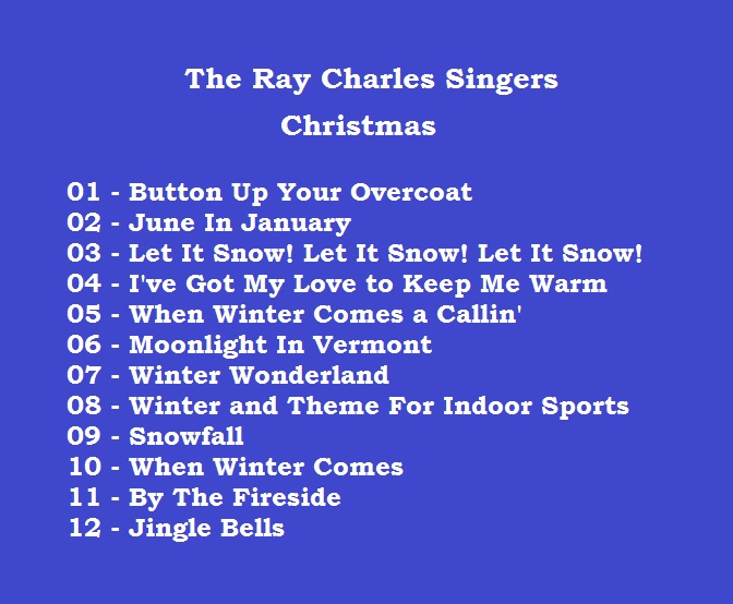 Luz Cámara Música - Sólo para Melómanos: The Ray Charles Singers - Christmas (2015)