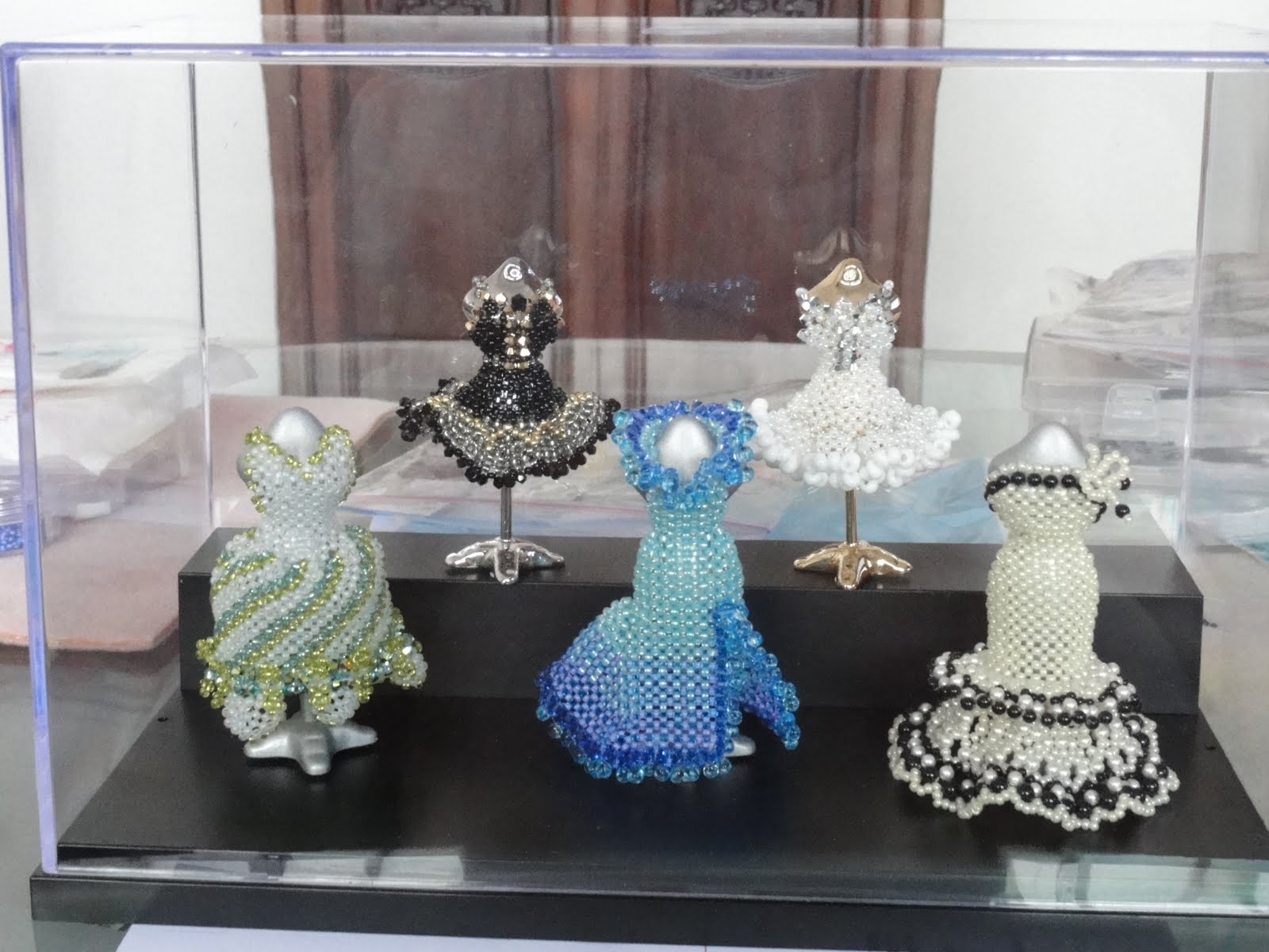 MinMinBeads Beads Dress Couture Showcase