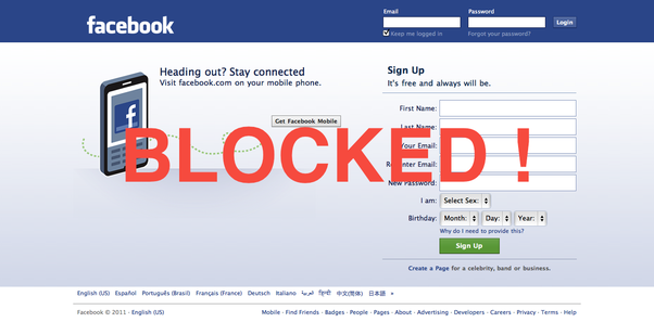 What happens when someone blocks you ~ Basic Facebook Help