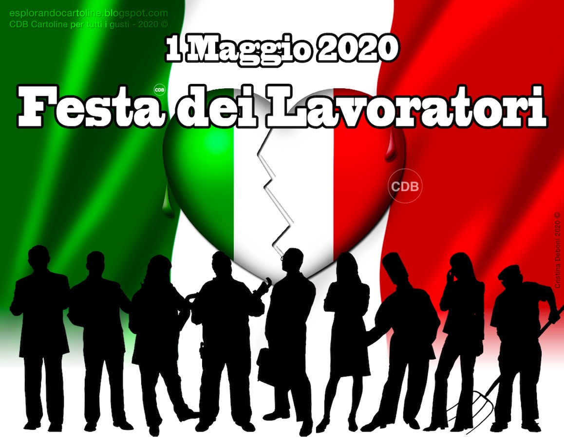 Esplorando Cartoline CDB 1 Maggio 2020. FESTA DEI LAVORATORI