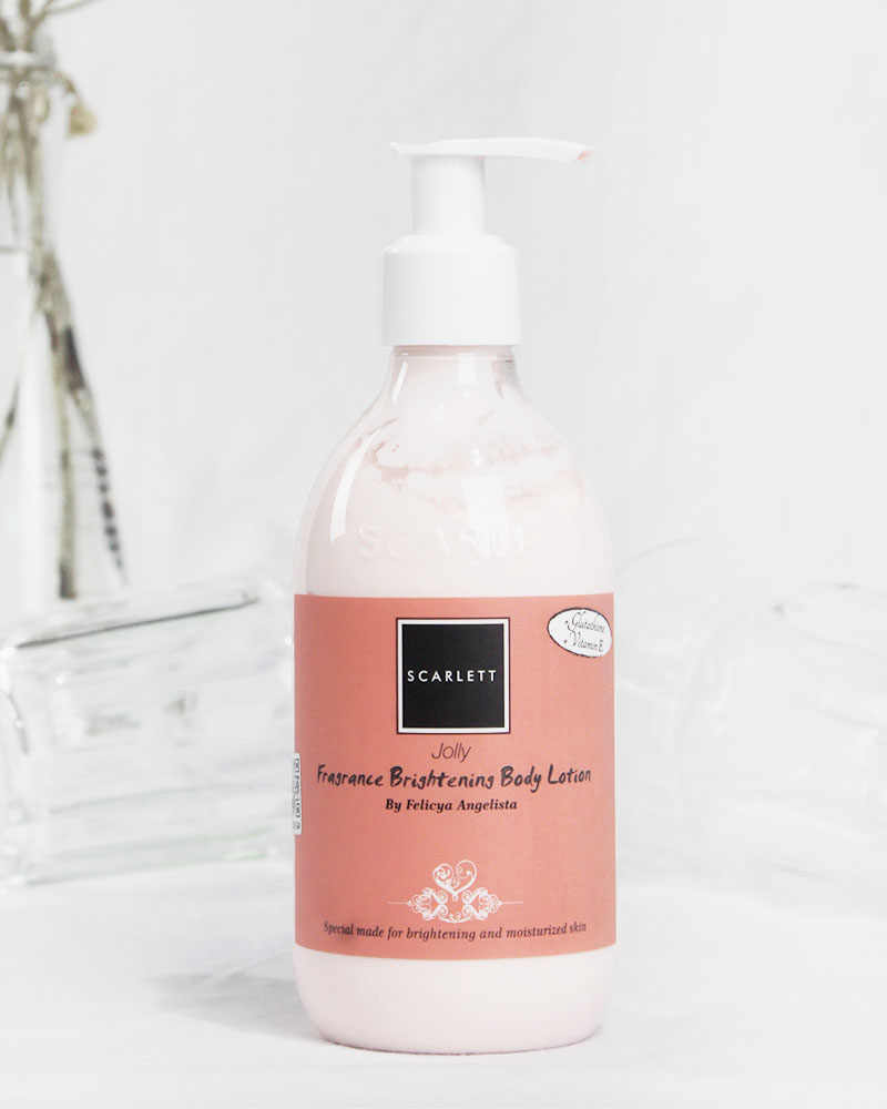 Review Scarlett Whitening Body Lotion Jolly b e l l a ' s