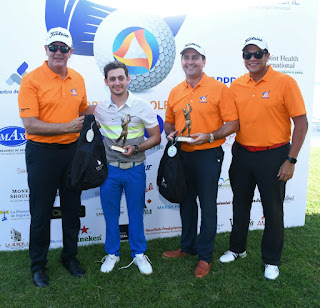 Marcel Olivares- César Rodríguez campeones del quinto Torneo de Golf Adocose   