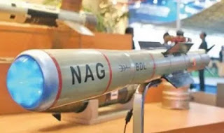 DRDO successfully tests anti-tank guided missile Nag