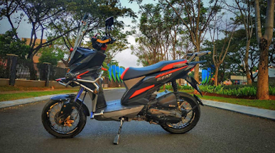 Modifikasi Beat Street Supermoto