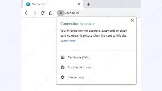 blog verhan.id sudah menggunakan ssl