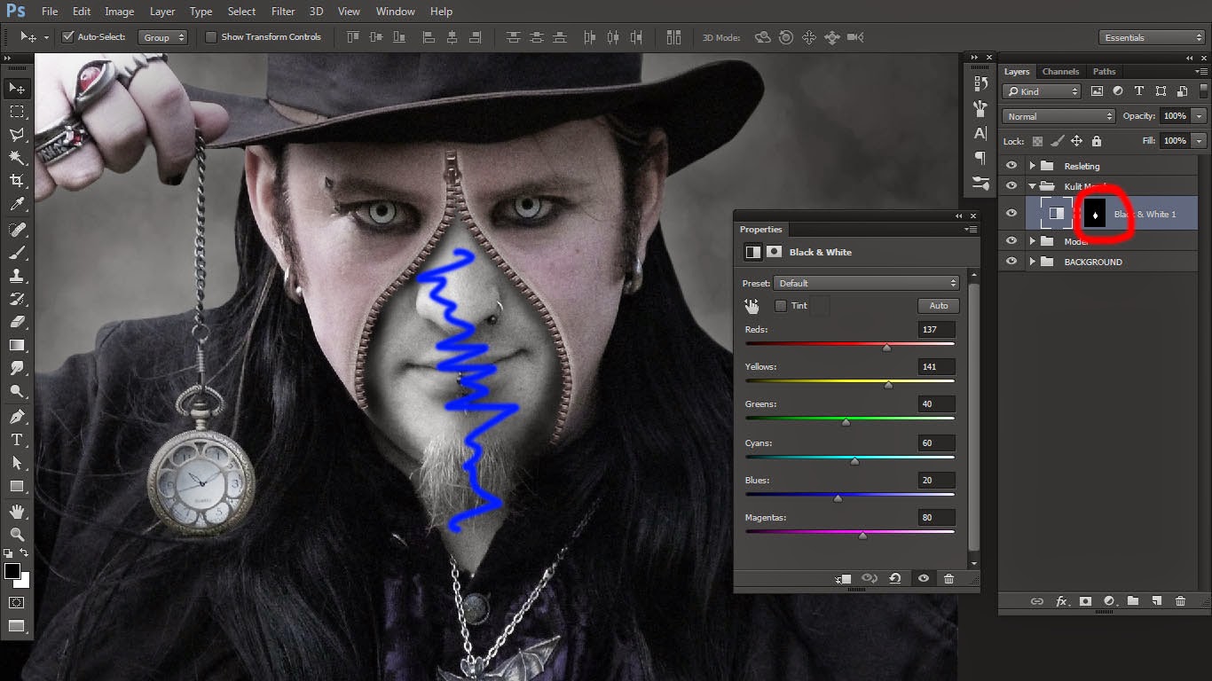 Extreme Tutorial Zombie dengan Photoshop %name Extreme Tutorial Zombie dengan Photoshop