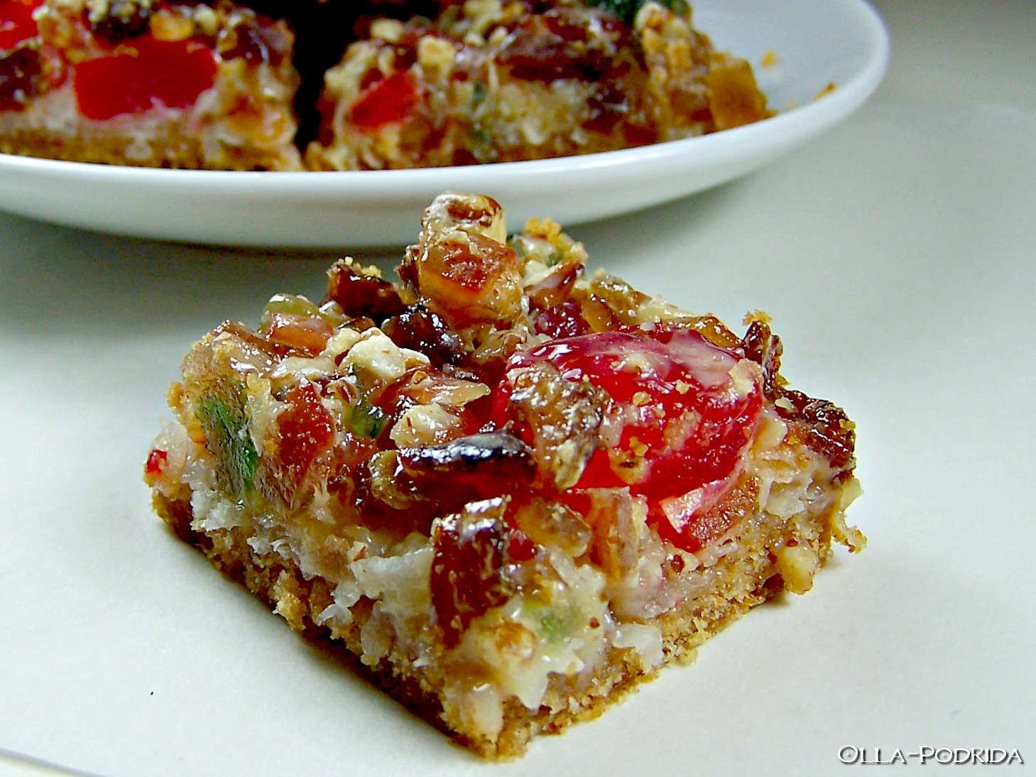 OllaPodrida Festive Fruit Bars