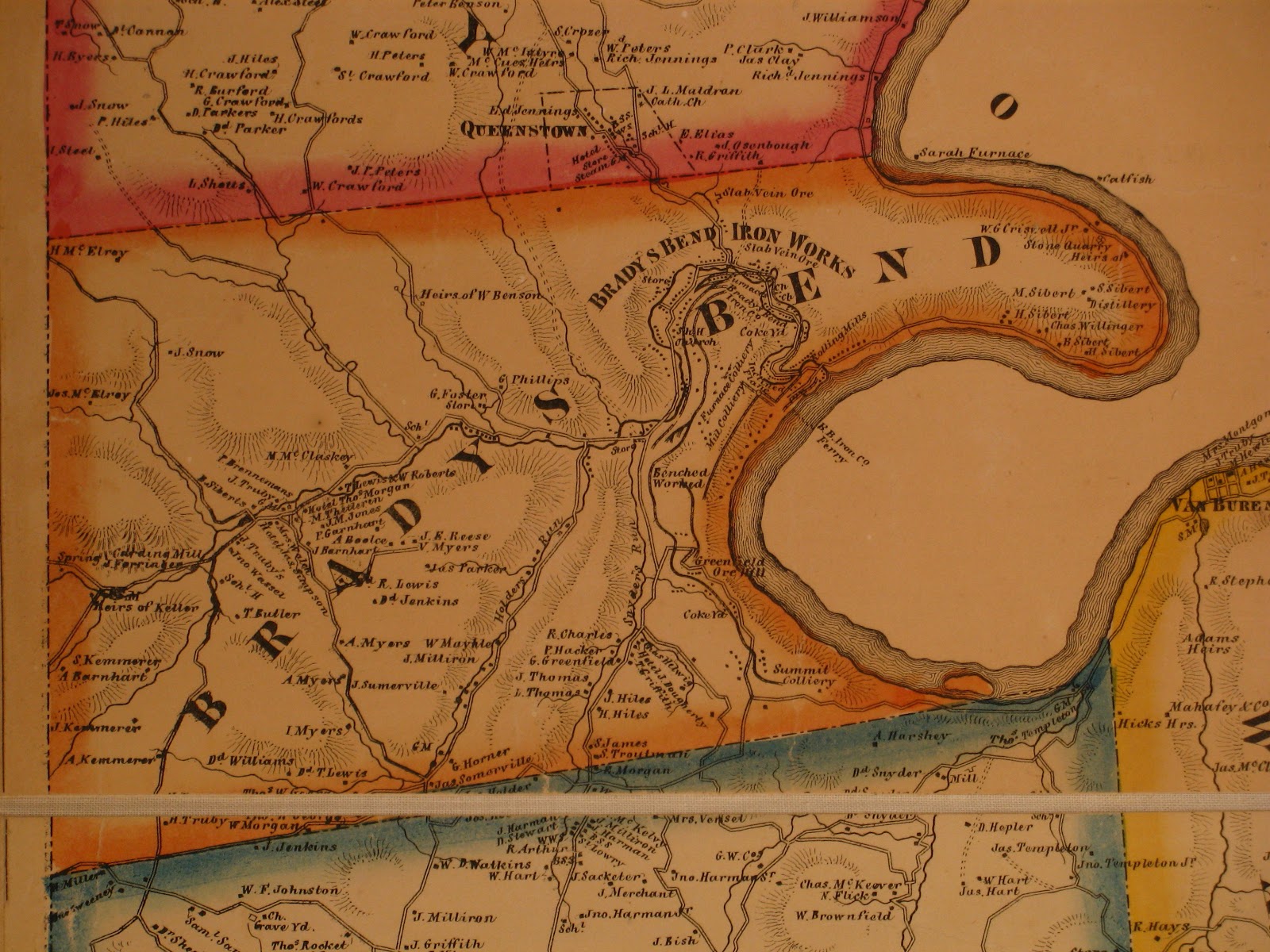 Old Industry of Southwestern Pennsylvania Brady's Bend Iron Works