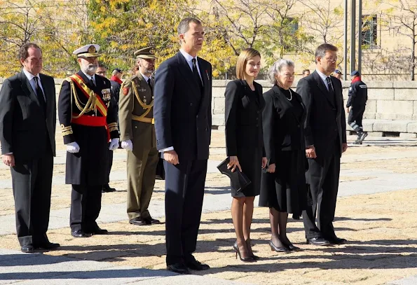 Spanish Royals  attends the Funeral Mass (Corpore Insepulto Mass) for Carlos de Borbon Dos Sicilias