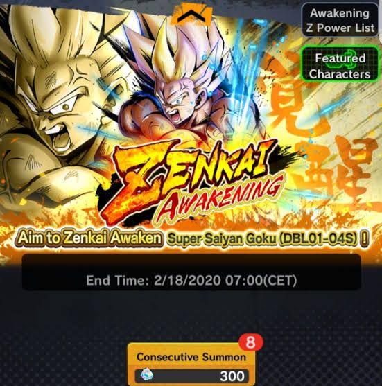 ZENKAI AWAKENING IN DBL