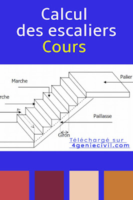 Cours de calcul des escaliers