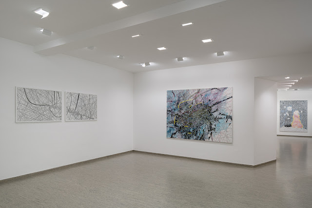 Einzelausstellung, Galerie, Karten und Gebiete, 