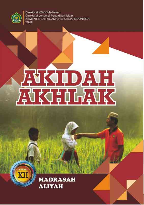 Unduh Buku Akidah Akhlak Madrasah Aliyah Kma 183 2019 Ayo Madrasah