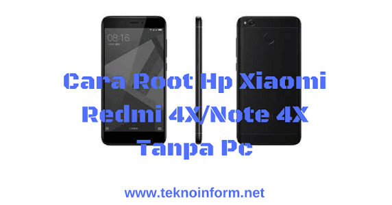 Unlock Redmi 4x Tanpa Pc