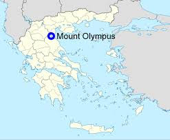 Олимпия на карте