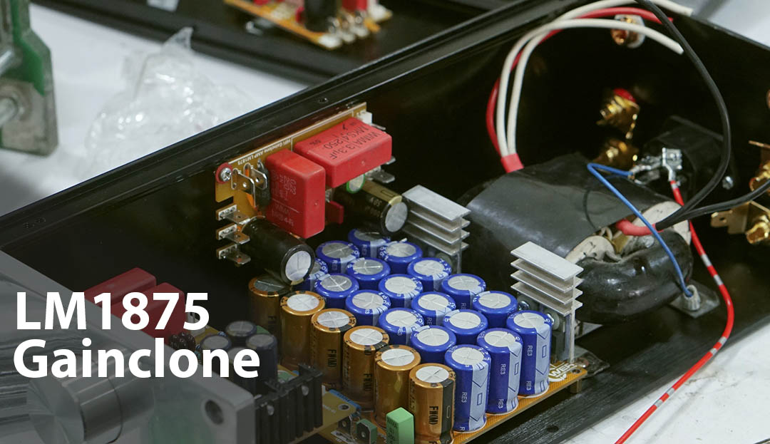 LM1875 Gainclone Amplifier Electronic Circuit